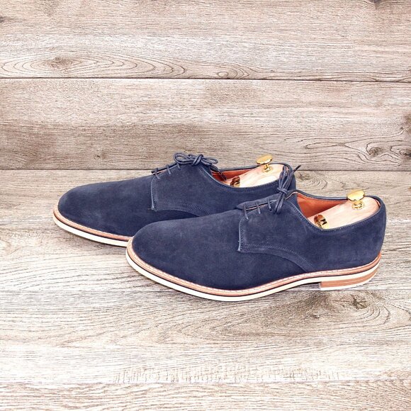 * NIB * $443 Allen Edmonds NOMAD 12 D + Matching Belt 34 - Navy * add $15 Trees main image 4